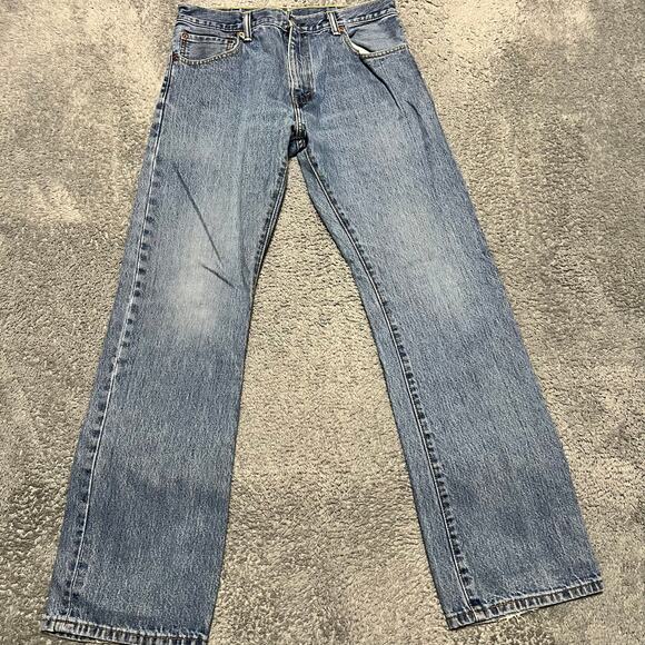 Levis 517 Bootcut Jeans Mens 32x32 Blue Cowboy Western Rodeo Classic Medium Wash - Picture 1 of 11